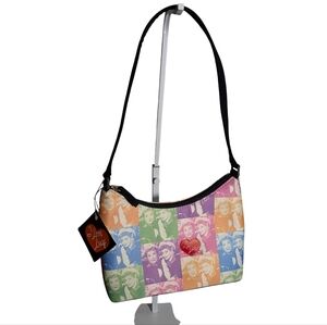 Lucy’s Handbag Collection Small Canvas Handbag Lucy & Ethel Print New with Tag